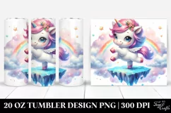 Baby Unicorn Star Dance | 20 Oz Tumbler Product Image 1