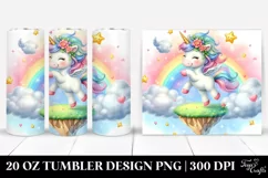 Baby Unicorn Star Dance | 20 Oz Tumbler Product Image 1