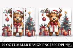 Christmas PNG 20 Oz Tumbler Design Product Image 1
