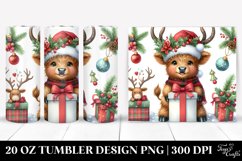 Christmas PNG 20 Oz Tumbler Design Product Image 1
