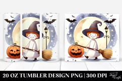 Funny Halloween Broomstick 20 Oz Tumbler Product Image 1