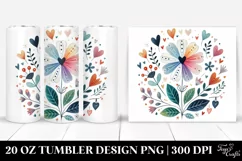 Spring 20 Oz Tumbler Png Product Image 1