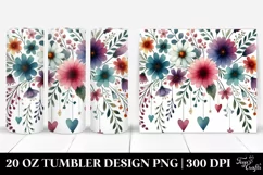 Spring 20 Oz Tumbler Png Product Image 1