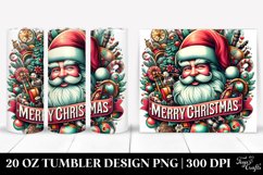 Christmas PNG 20 Oz Tumbler Design Product Image 1
