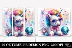 Baby Unicorn Nightclub. 20 Oz Tumbler Design Product Image 1