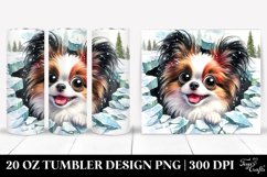 Crazy Funny Papillon Tumbler Product Image 1