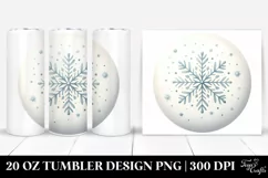Pastel Watercolor Christmass | 20 oz Tumbler Product Image 1