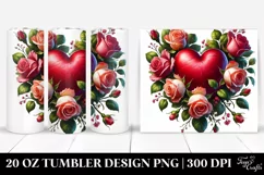 Love 20 Oz Tumbler Png Product Image 1