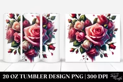 Valentines 20 Oz Tumbler Png Product Image 1