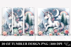 Pastel Unicorn Mountaintop Tumbler Product Image 1