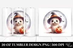 Baby Seal Dressed for Halloween 20 Oz Tumbler Product Image 1