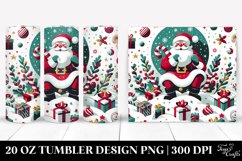 Christmas PNG 20 Oz Tumbler Design Product Image 1