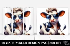 Funny Baby Cow 20 Oz Tumbler Product Image 1