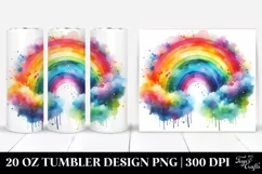 Colorful Ranbow Star | 20 Oz Tumbler Product Image 1