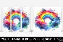 Colorful Ranbow Star | 20 Oz Tumbler Product Image 1