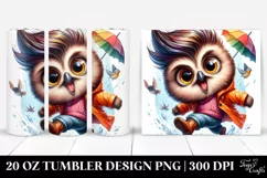 Goofy Baby Owl Tumbler Product Image 1