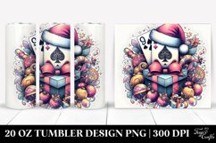 Christmas PNG 20 Oz Tumbler Design Product Image 1