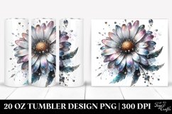 Metallic Daisy Tumbler Product Image 1