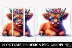 Proud Baby Highlandcow Tumbler Product Image 1