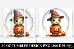 Baby Turtle Dressed for Halloween 20 Oz Tumbler Product Image 1