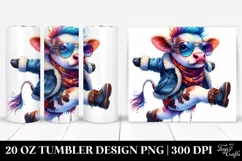 Contempt Baby Cow 20 Oz Tumbler Product Image 1