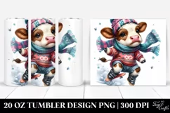 Contempt Baby Cow 20 Oz Tumbler Product Image 1