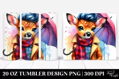 Happy Baby Deer | 20 oz Tumbler Product Image 1