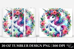 Dancing Baby Unicorn | 20 oz Tumbler Product Image 1