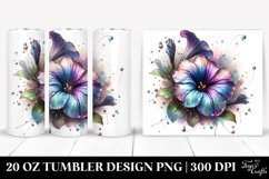 20 Oz Tumbler Sublimation | petunia glass like material Product Image 1