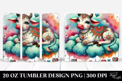 Spring 20 Oz Tumbler Png Product Image 1