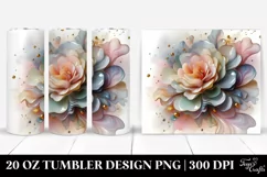 Glossy Carnation Tumbler | 20 oz Tumbler Product Image 1
