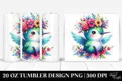 Adorable Hummingbird | 20 oz Tumbler Product Image 1