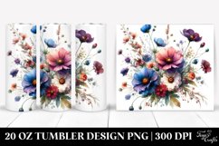 Glossy Flower Frame | 20 oz Tumbler Product Image 1