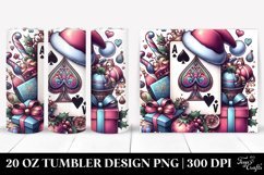 Christmas PNG 20 Oz Tumbler Design Product Image 1