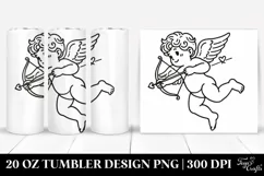 Valentines 20 Oz Tumbler Png Product Image 1