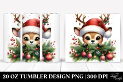 Christmas PNG 20 Oz Tumbler Design Product Image 1
