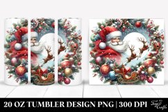 Vibrant Santa | 20 oz Tumbler Product Image 1