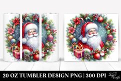 Vibrant Santa | 20 oz Tumbler Product Image 1