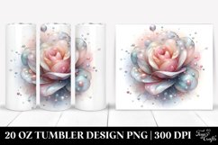 Rose 20 Oz Tumbler Product Image 1