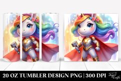 Hero Unicorn Pose 20 Oz Tumbler Product Image 1