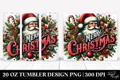 Christmas PNG 20 Oz Tumbler Design Product Image 1