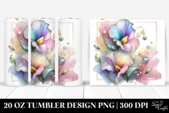 Shiny Sweet Pea | 20 oz Tumbler Product Image 1