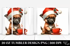 Baby with Cool Haircut and Tea Cup, High-Quality 20 Oz Product Image 1