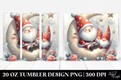 Cute Santa Gnomes | 20 oz Tumbler Product Image 1