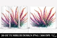 Heather Watercolor Splash Tumbler Product Image 1