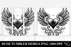 Valentines 20 Oz Tumbler Png Product Image 1