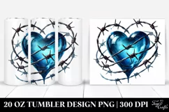 Valentines 20 Oz Tumbler Png Product Image 1