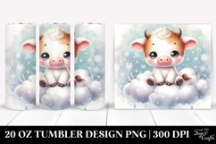 Cute Baby Cow | 20 oz Tumbler Product Image 1