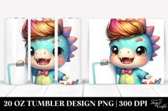 Revolting Dinosaur in Pijamas, High-Quality 20 Oz Tumbler Product Image 1