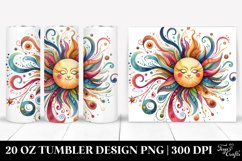 Whimsical Colorful Sun | 20 Oz Tumbler Product Image 1